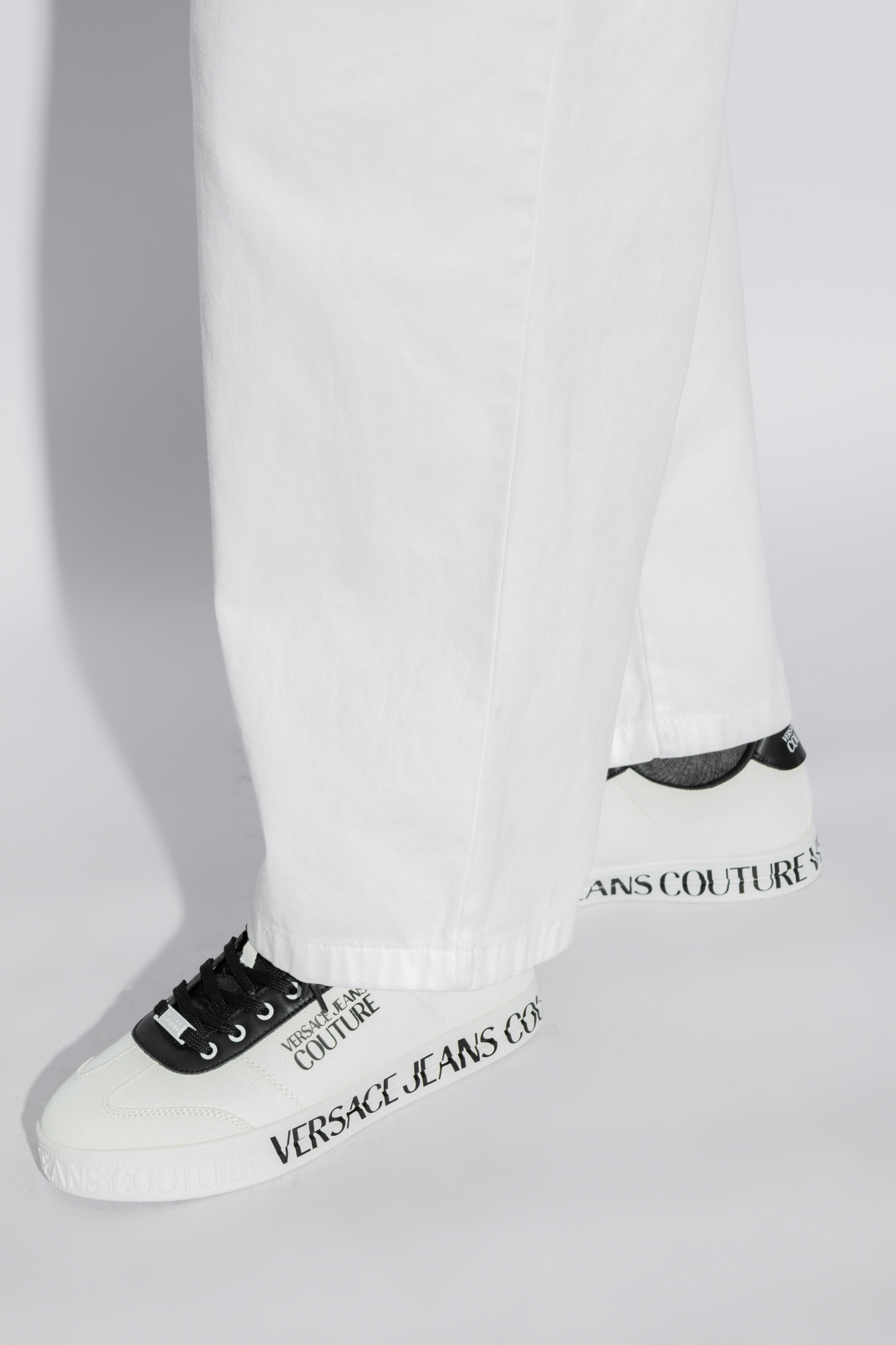 White Sneakers with logo Versace Jeans Couture - Vitkac AS